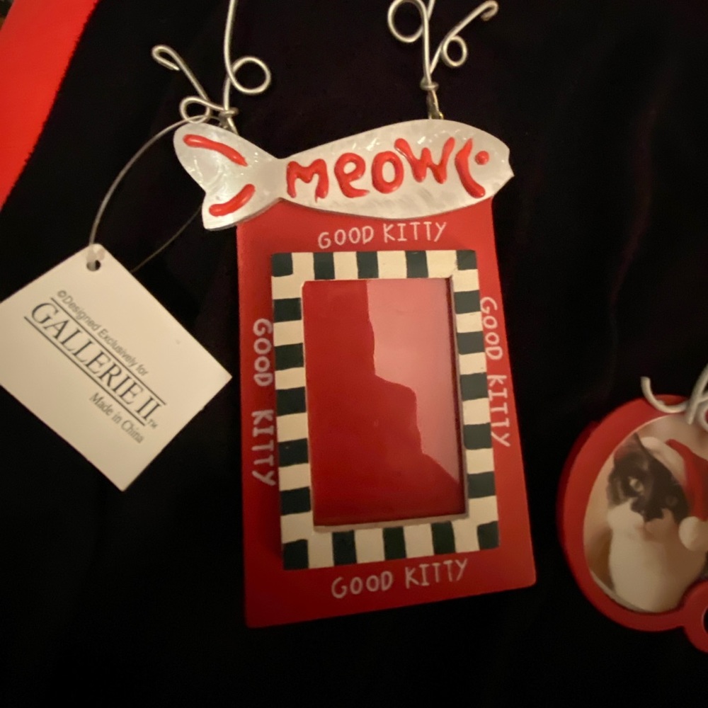 Cat ornaments